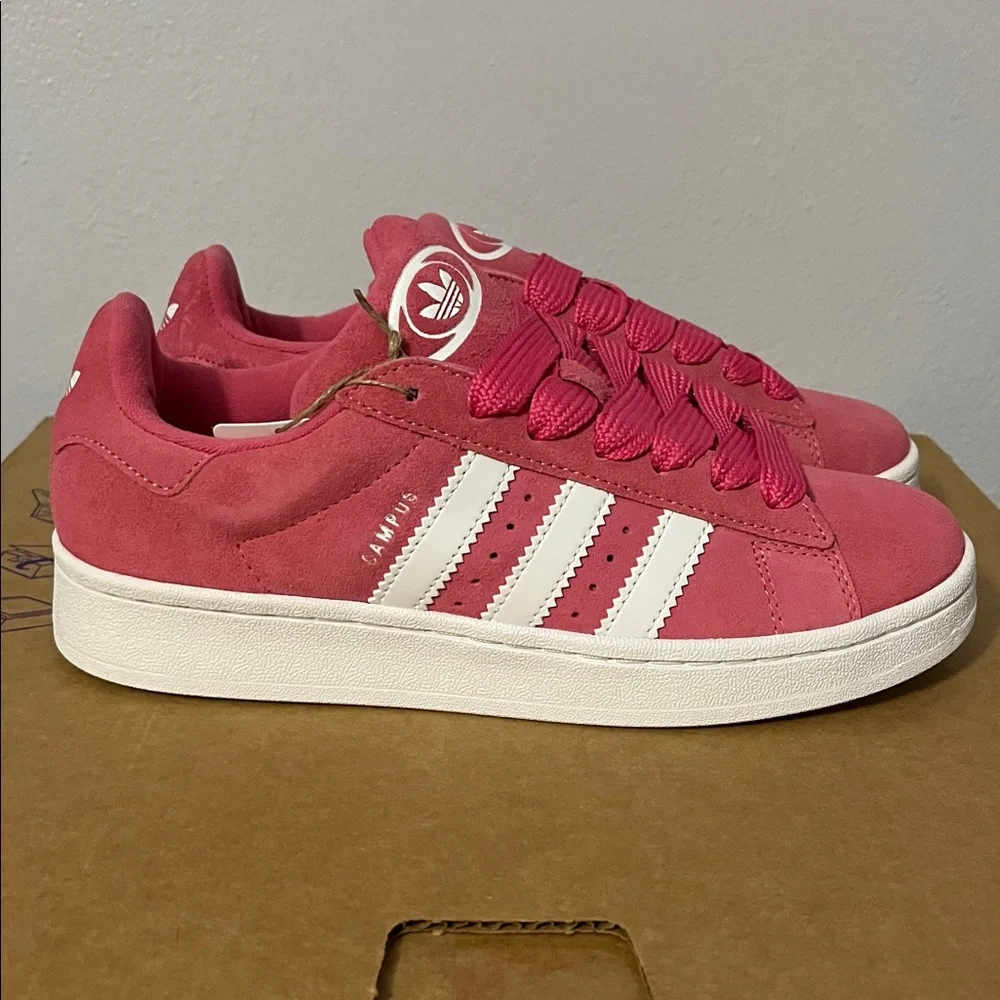 Adidas Campus 00s Pink Fusion Women’s Shoes - Picture 3 of 8